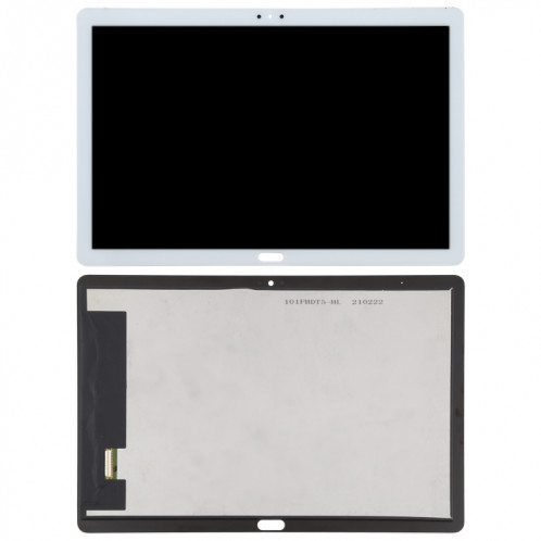 Écran LCD et numériseur Assemblage complet pour Huawei MediaPad T5 10.1 (LTE) (Blanc) SH241W1259-06