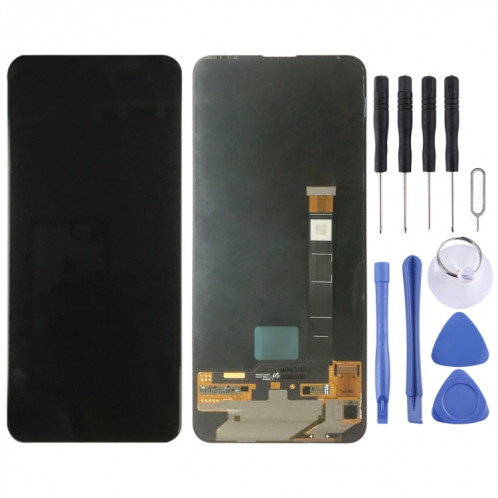 Écran à écran LCD AMOLED et numériseur Assemblage complet de Asus Zenfone 8 Flip ZS672ks (Noir) SH243B1261-07