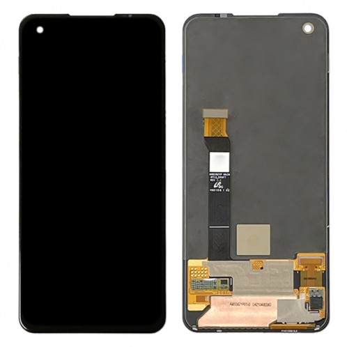 Matériau AMOLED Écran LCD et numériseur Assemblage complet pour Asus Zenfone 8 ZS590KS-2A007EU I006D (Noir) SH244B1404-07