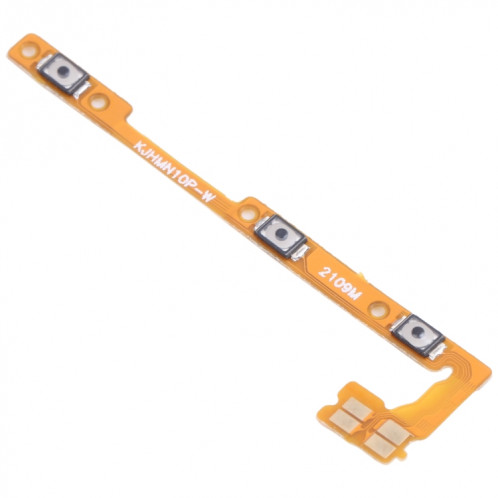 Bouton d'alimentation et bouton de volume Câble Flex pour Xiaomi Redmi Note 10 Pro Max / RedMI Note 10 Pro (Inde) SH33291608-04
