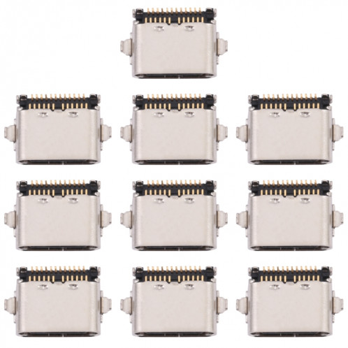 10 PCS Connecteur de port de charge pour Lenovo M10 Plus TB-X606, TB-X606F SH33881107-04