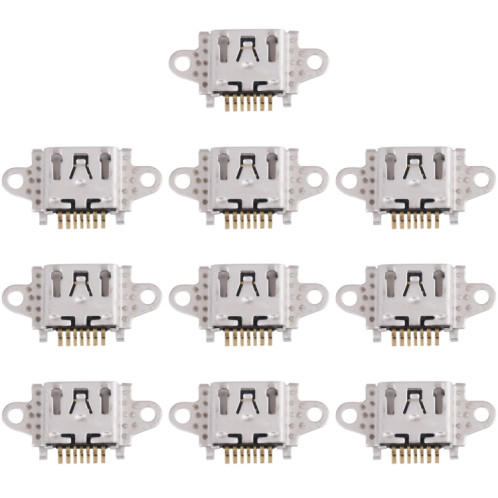 Pour OPPO A9 / A9X PCEM00, PCAM10, CPH1938 10pcs connecteur de port de charge SH3402927-04