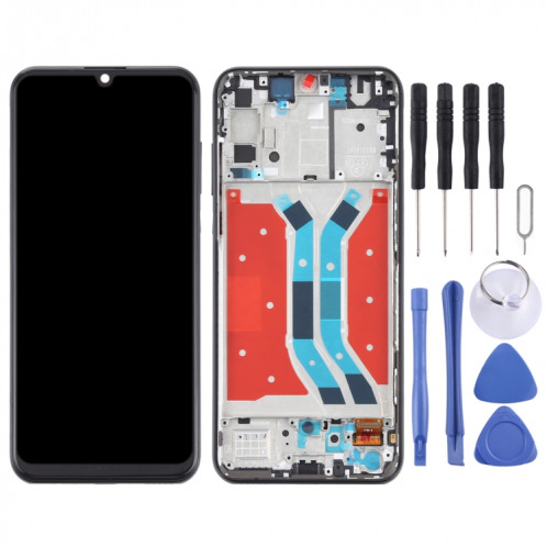 Écran LCD et numérisation Assemblage complet avec cadre pour Huawei Y8P (Noir) SH428B764-07