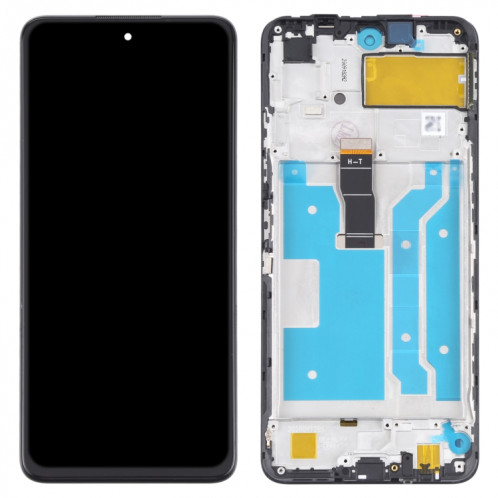 Écran LCD et numérisation Assemblage complet avec cadre pour Huawei Y7A (Noir) SH434B1943-07