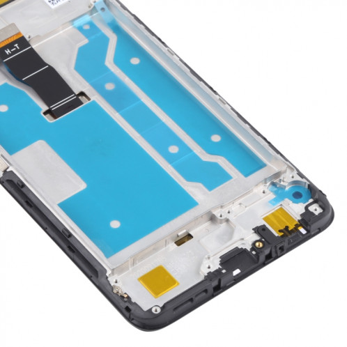 Écran LCD et numérisation Assemblage complet avec cadre pour Huawei Y7A (Noir) SH434B1943-07
