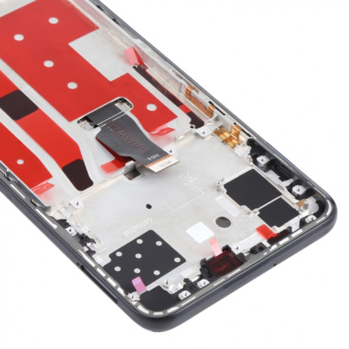 Écran LCD et numériseur Assemblage complet avec cadre pour Huawei P40 Lite 5G (Noir) SH435B1009-07