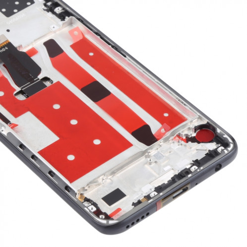 Écran LCD et numériseur Assemblage complet avec cadre pour Huawei P40 Lite 5G (Noir) SH435B1009-07