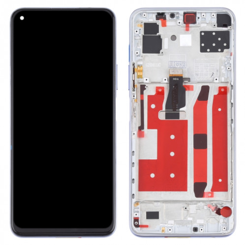Écran LCD et numériseur ensemble complet avec cadre pour Huawei P40 Lite 5G (violet) SH435P239-07