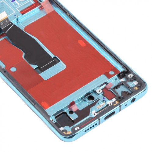 Écran LCD et numériseur Assemblage complet avec cadre pour Huawei P30 (Twilight) SH36JS1432-07