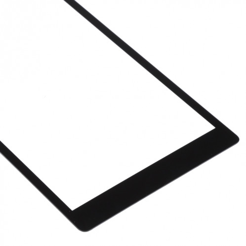 Lentille en verre extérieur à l'écran avant pour Lenovo Tab3 8 Plus TB-8703F TB-8703X (Noir) SH469B43-06