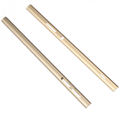 1 paire de la barre latérale du côté métal pour Sony Xperia XA2 Ultra (or) SH476J527-05