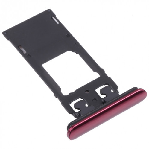 Plateau de carte SIM + plateau de carte SIM / plateau de carte micro SD pour Sony Xperia 5 (rouge) SH479R798-04