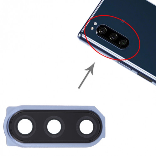 Cache de l'objectif de caméra pour Sony Xperia 5 (bleu) SH487L265-04