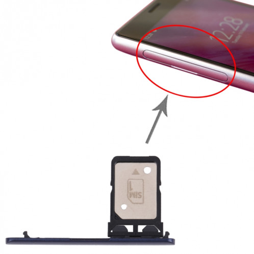 Plateau de carte SIM pour Sony Xperia 10 Plus / 10 (Bleu) SH491L739-04