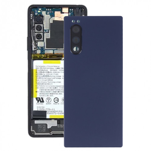 Couverture arrière de la batterie pour Sony Xperia 5 (bleu) SH96LL398-06