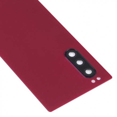 Couverture arrière de la batterie pour Sony Xperia 5 (rouge) SH96RL1969-06