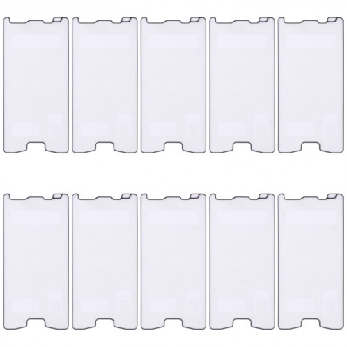10 PCS Adhésif de boîtier avant original pour Sony Xperia Z5 / Xperia Z4 SH351872-04