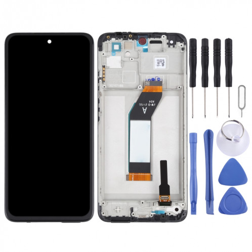 Écran LCD d'origine et numériseur Assemblage complet avec cadre pour Xiaomi Redmi 10 21061119AG SH3530616-07