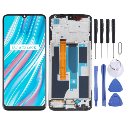 Écran LCD d'origine et ensemble complet de numériseur avec cadre pour OPPO A55 5G / Realme V11 5G PEMM00 PEMM20 PEMT00 PEMT20 SH353143-06
