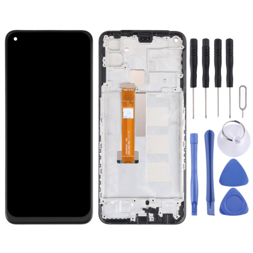 Écran LCD d'origine et ensemble complet de numériseur avec cadre pour OPPO Realme Q2 RMX2117 SH3533141-06