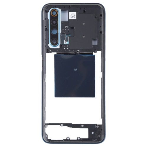 Plaque de lunette de cadre secondaire originale pour REALME X50 5G Chine RMX2051, RMX2025 (bleu foncé) SH554D1376-06