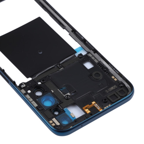 Plaque de lunette de cadre secondaire originale pour REALME X50 5G Chine RMX2051, RMX2025 (bleu foncé) SH554D1376-06