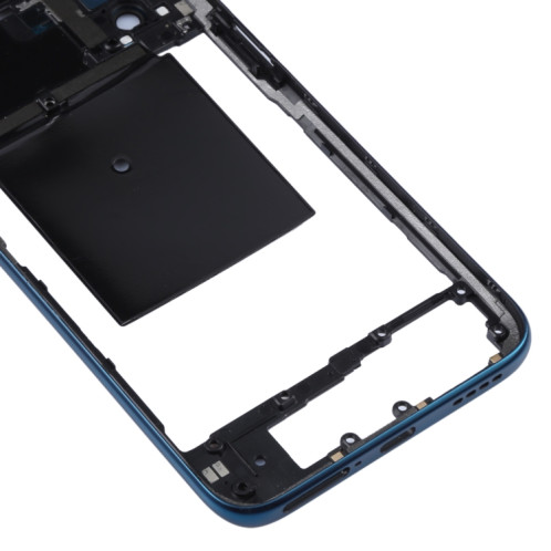Plaque de lunette de cadre secondaire originale pour REALME X50 5G Chine RMX2051, RMX2025 (bleu foncé) SH554D1376-06