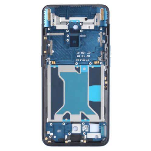 Plaque de lunette de cadre secondaire originale pour Oppo Trouver X CPH1871, PAFM00 (Bleu) SH556L180-06