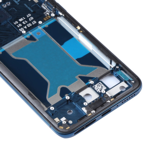 Plaque de lunette de cadre secondaire originale pour Oppo Trouver X CPH1871, PAFM00 (Bleu) SH556L180-06