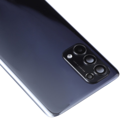 Couverture arrière de la batterie d'origine pour OPPO RENO5 K Pegm10 (Noir) SH58BL614-06