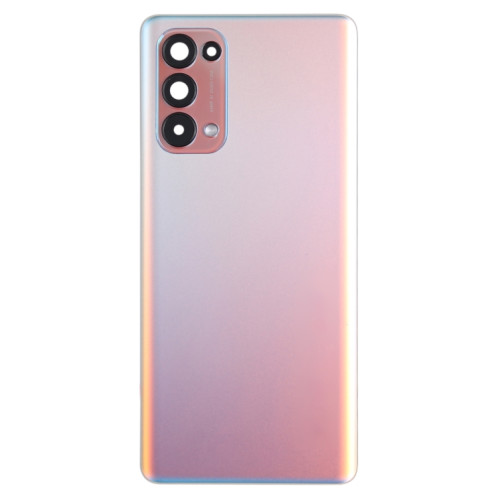 Couverture arrière de la batterie d'origine pour OPPO Reno5 Pro 5G PDSM00, PDST00, CPH2201 (rouge) SH60RL941-06