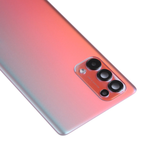 Couverture arrière de la batterie d'origine pour OPPO Reno5 Pro 5G PDSM00, PDST00, CPH2201 (rouge) SH60RL941-06