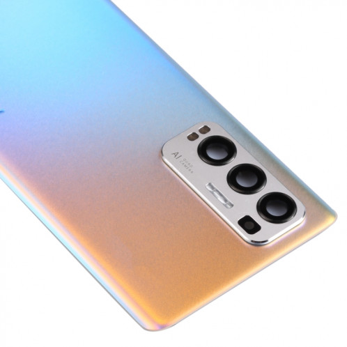 Couverture arrière de la batterie d'origine pour Oppo Reno5 Pro + 5G / Trouver X3 Neo CPH2207, PDRM00, PDRT00 (Orange) SH61EL581-06