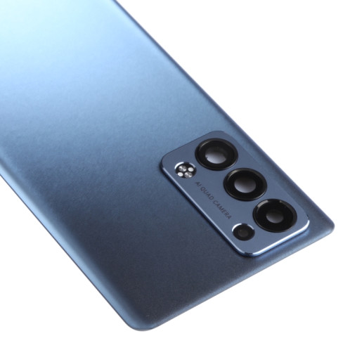 Couverture arrière de la batterie d'origine pour OPPO Reno6 Pro + 5G / RENO6 PRO 5G Snapdragon CPH2247, PENM00 (gris) SH64HL1159-06