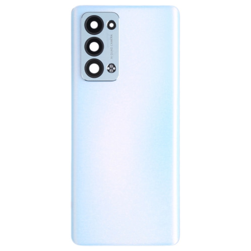 Couverture arrière de la batterie d'origine pour OPPO RENO6 PRO + 5G / RENO6 PRO 5G Snapdragon CPH2247, PENM00 (bleu) SH64LL1824-06