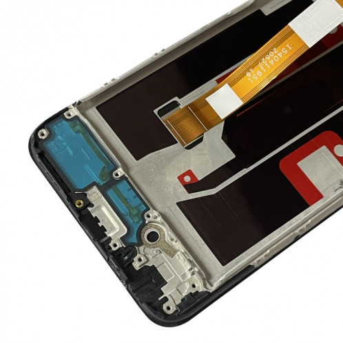 Pour OnePlus Nord N200 5G DE2118 Assemblage complet du numériseur avec cadre Écran LCD OEM (Noir) SH623B896-07