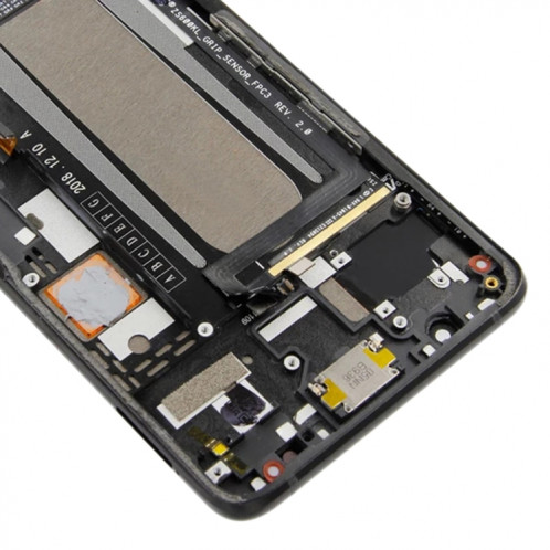 Écran LCD et numériseur Assemblage complet avec cadre pour Asus Rog Téléphone ZS600KL Z01QD (Noir) SH624B1793-07