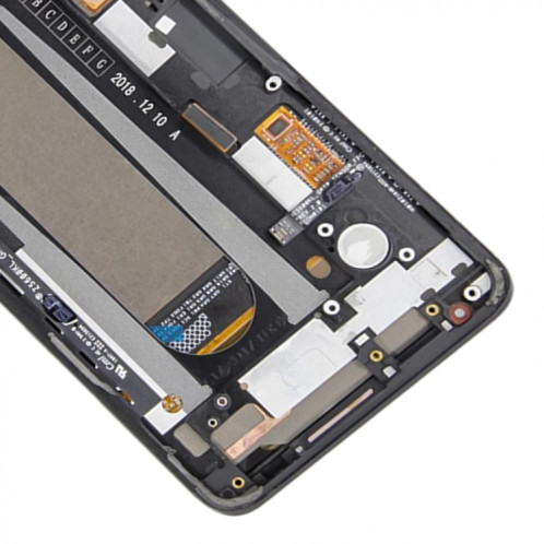 Écran LCD et numériseur Assemblage complet avec cadre pour Asus Rog Téléphone ZS600KL Z01QD (Noir) SH624B1793-07