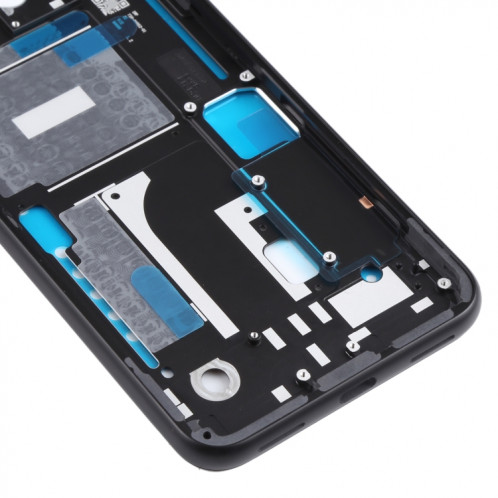 Plaque de lunette de cadre du milieu pour Google Pixel 4 (Noir) SH632B44-06