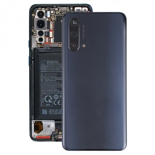 Couverture arrière de la batterie avec couvercle de la lentille de caméra pour Oneplus Nord CE 5G (Noir) SH42BL1649-07