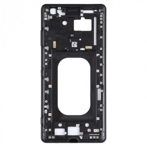 Plaque de lunette de cadre moyen pour Sony Xperia XZ3 (Noir) SH652B246-06