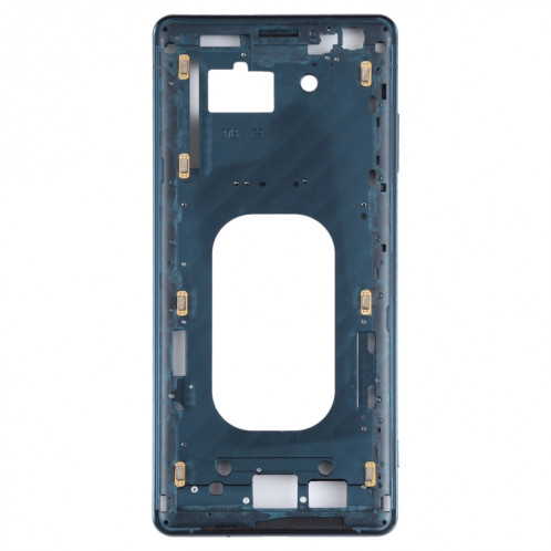 Plaque de lunette de cadre moyen pour Sony Xperia XZ3 (bleu) SH652L1501-06