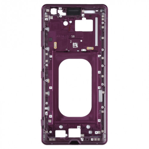 Plaque de lunette de cadre moyen pour Sony Xperia XZ3 (violet) SH652P1118-06