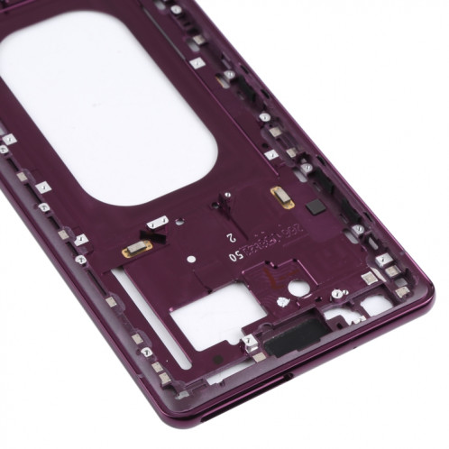 Plaque de lunette de cadre moyen pour Sony Xperia XZ3 (violet) SH652P1118-06