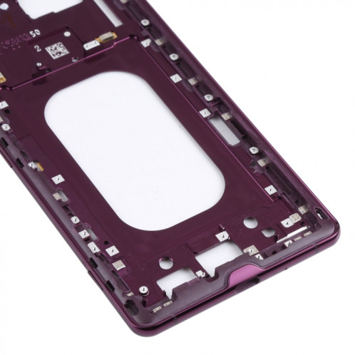 Plaque de lunette de cadre moyen pour Sony Xperia XZ3 (violet) SH652P1118-06