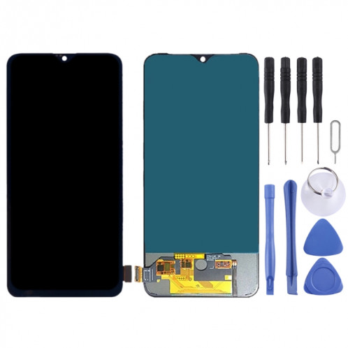 Pour OnePlus 7 GM1905 GM1901 GM1900 GM1903 avec assemblage complet de numériseur, ne prenant pas en charge l'écran LCD TFT d'identification d'empreintes digitales SH36581266-06