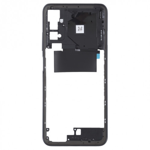 Plaque de lunette du milieu original pour Xiaomi Redmi Note 10 5G M2103K19G, M2103K19C (Noir) SH689B379-07