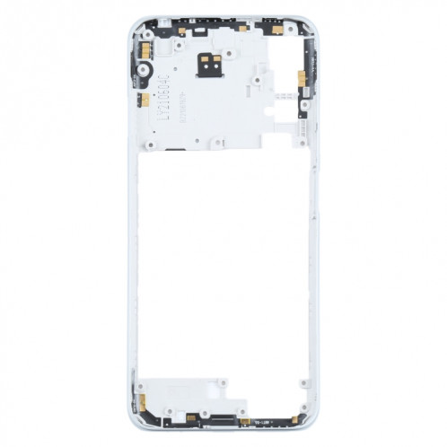 Plaque de lunette centrale originale pour Xiaomi Redmi Note 10 5G / Redmi Note 10T 5G M2103K19G, M2103K19C (Blanc) SH689W917-07