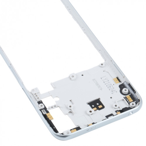 Plaque de lunette centrale originale pour Xiaomi Redmi Note 10 5G / Redmi Note 10T 5G M2103K19G, M2103K19C (Blanc) SH689W917-07