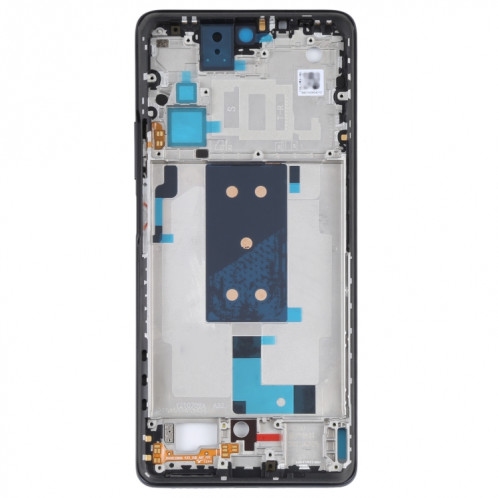 Plaque de lunette de cadre LCD de boîtier avant pour Xiaomi 11T / 11T Pro 21081111RG 2107113SG (Noir) SH690B1275-07